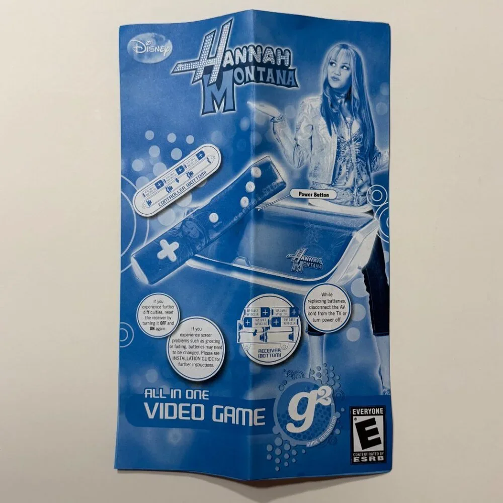 Hannah Montana TV Plug & Play Video Game System 2008 Jakks Pacific